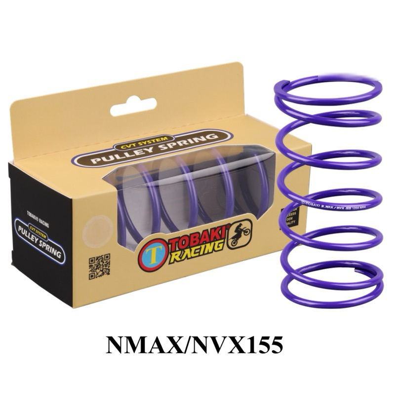 TOBAKI YAMAHA EGOS /EGO NOUVO/ENMAX NVX155 RACING SPRING CVT PULLEY -(1200RPM +10%)