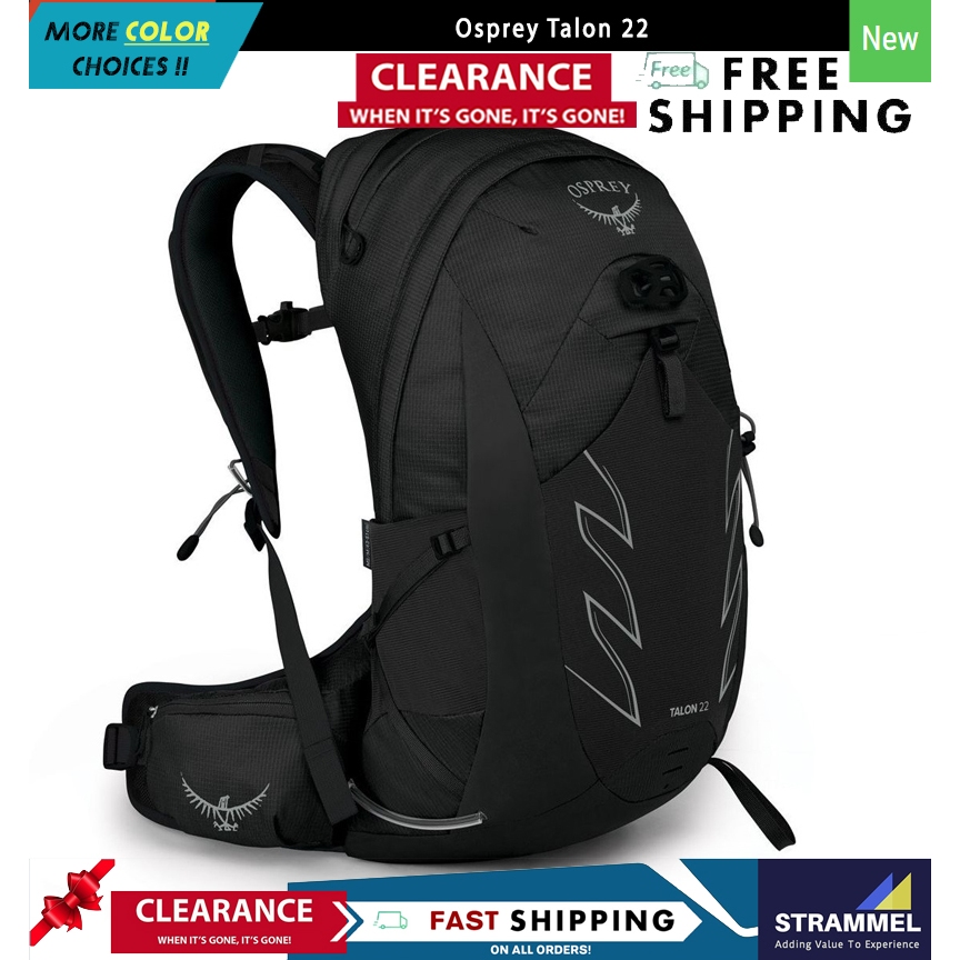 Osprey Talon 22 กระเป๋าเป้สะพายหลัง Daypack สําหรับเดินป่าปั่นจักรยาน Trekking Travel