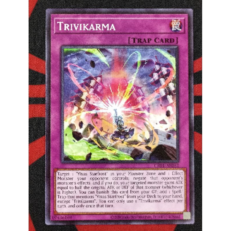 YUGIOH KONAMI CR01-AE052 Trivikarma (ทั่วไป)