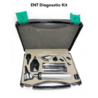 การวินิจฉัยทางการแพทย์มืออาชีพ Otoscope Ophthaloscope ชุด, ช…