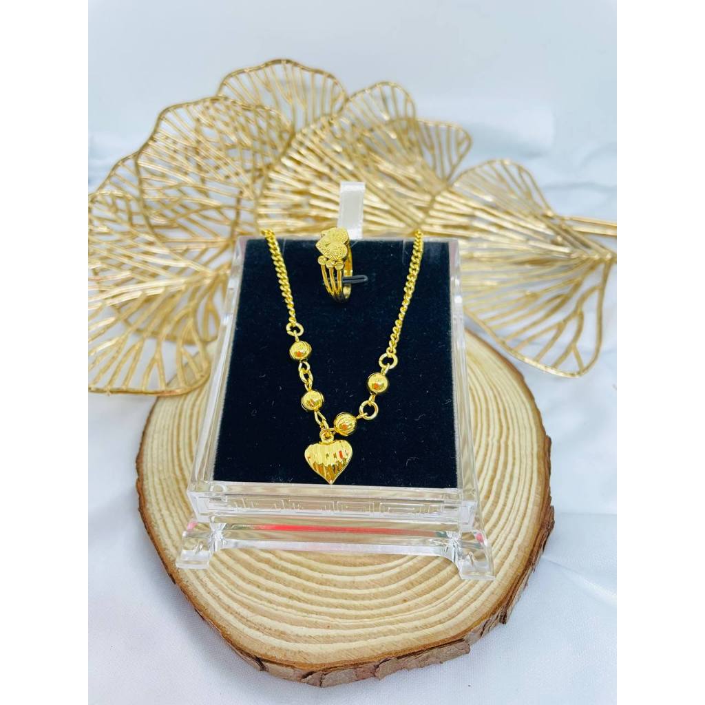 BANGKOK GOLD SET CHOCKER & RING