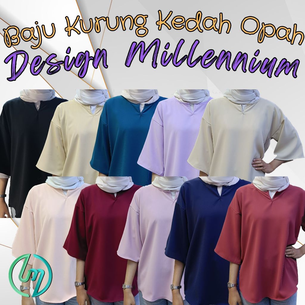 Baju Kurung Kedah Opah Design Millennium
