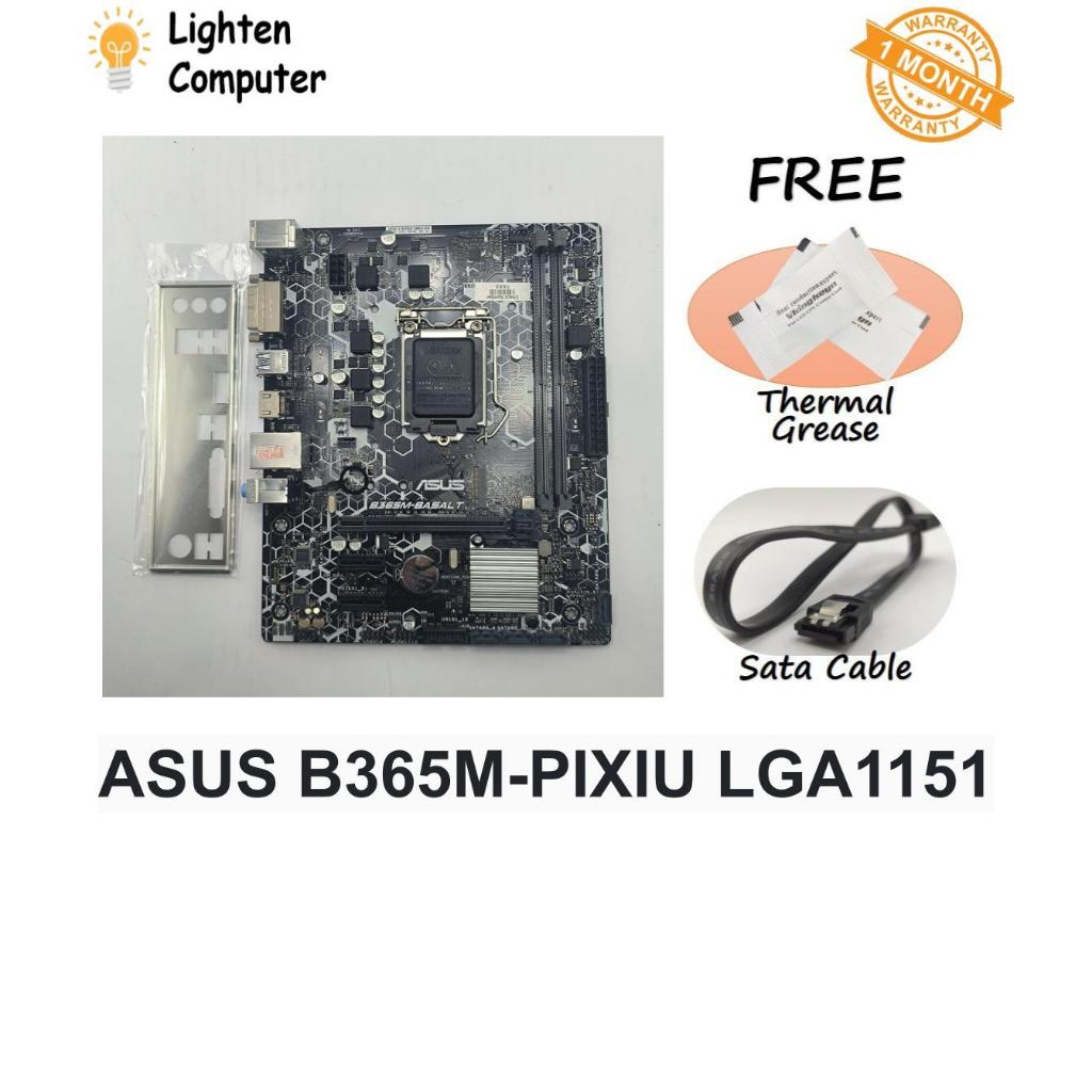 เมนบอร์ดUSED ASUS B365M-PIXIU / B365M DRAGON | บี365 | แอลจีเอ 1151 | Intel รุ่นที่ 9 | ไมโครเอทีเอ็