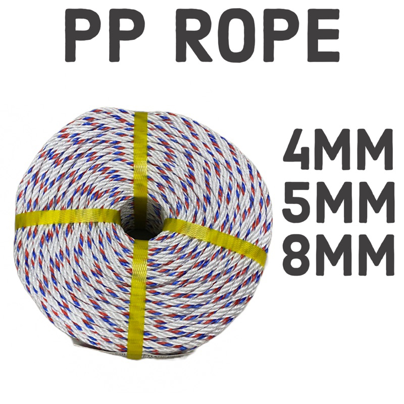 Polypropylene ROPE/PP ROPE/PP ROPE/P เชือก/เชือกวัว/เชือกแพะ/เชือกผูก LORI/เชือกผูกวัว