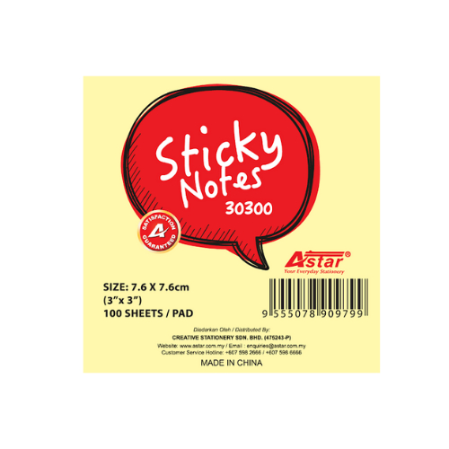 ASTAR 30300 STICK NOTE