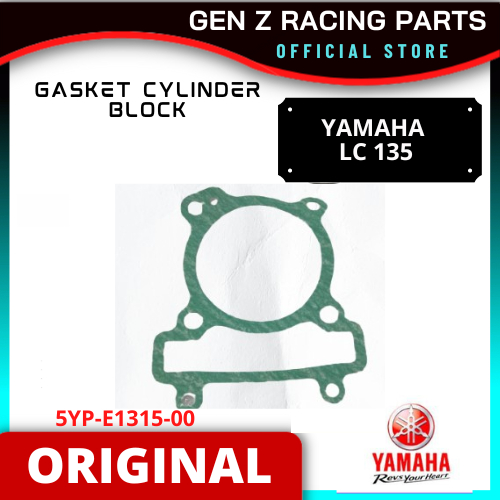 Yamaha LC135 4S (4 สปีด) บล็อกกระบอกปะเก็น LC135 GASKET BLOCK CYLINDER