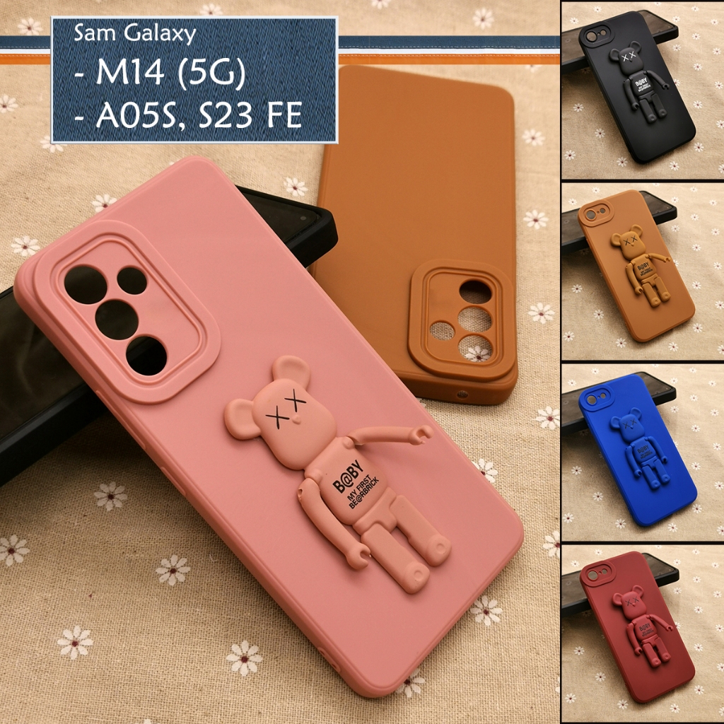 Samsung Galaxy M14 5G Samsung S23 FE Samsung A05S Simple Back Case Cover Casing Phone Mobile Cute Be