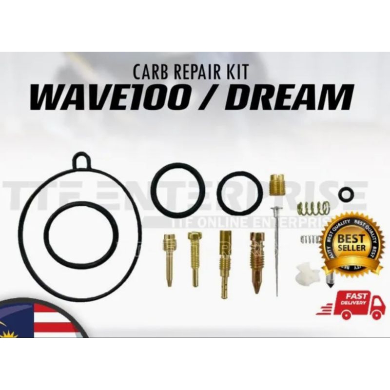 CARBURETOR REPAIR KIT WAVE100-R EX5 DREAM REPAIR KIT WAVE100 WAVE100-R EX5 DREAM