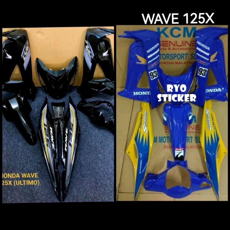 สติ๊กเกอร์ HONDA WAVE 125X / ULTIMO RC/SPOON SPORT