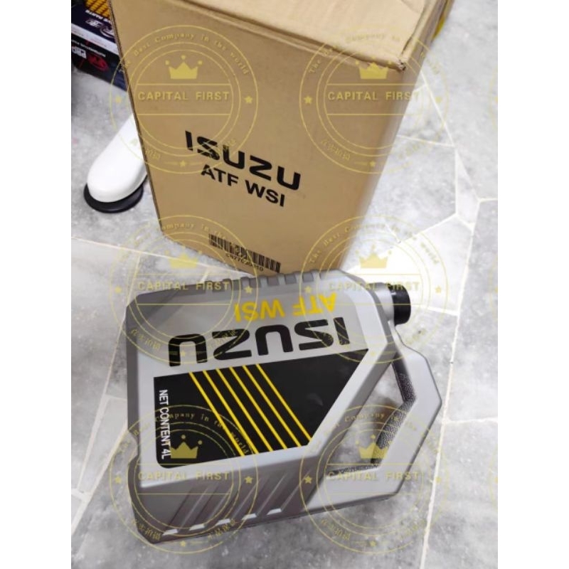 ISUZU ATF WSI AUTO TRANSMISSION FLUID FOR GENERAL ATF SYSTEM AND POWER STEERING WHEEL SYSTEM - 4 ลิต