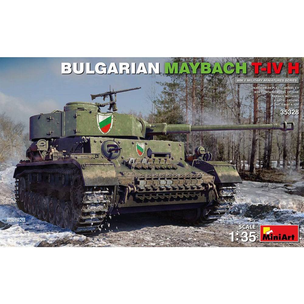 MINIART 1/35 35328 BULGARIAN MAYBACH T-IV H TANK
