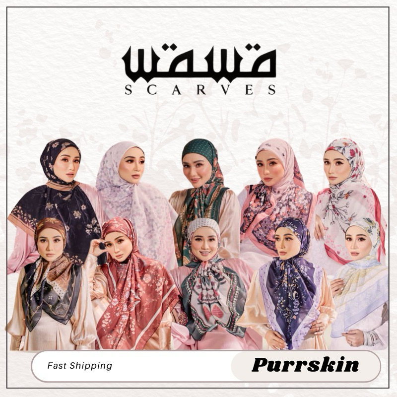 Wawa Scarves Astana Series Cotton Voile Square