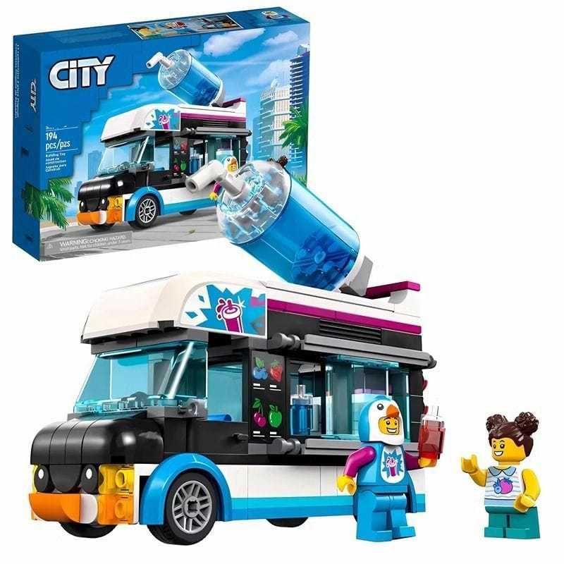 BELA CITY Penguin Slushy Van 60384