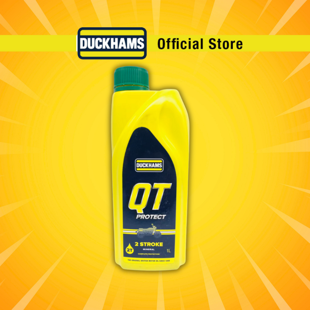 DUCKHAMS QT Protect 2T JASON FB น้ํามันเครื่อง /Miyak 2T Duckhams - PROTECT 2 STROKE FB (1 LITER) - 