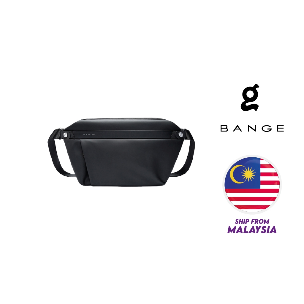 Bange Neutro Sling Bag กระเป๋าสะพายไหล่กระเป๋าสะพายข้างผู้ชายs Multi Channel Water-Resistant (7.9")