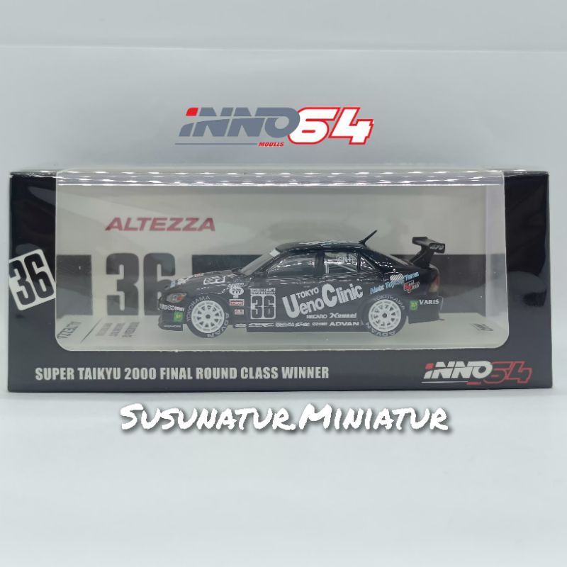 Inno64 Toyota Altezza RS200 36 , Ueno Clinic Toms - Super Taikyu 2000 Final Round Class Winner (ใหม่