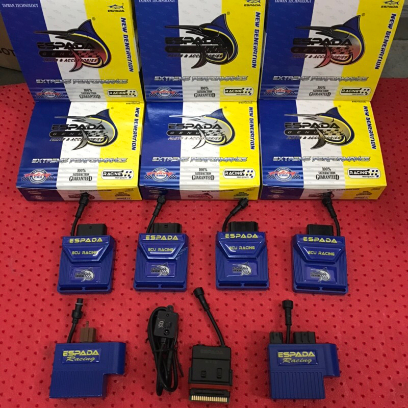 ECU CDI ESPADA RACING ล่าสุด M9 M8 RSXRS150 Y16 Y15 V1 V2 Lc135 V8 Fi Lc135 Y125 NVX155 VF3i 185 Lag