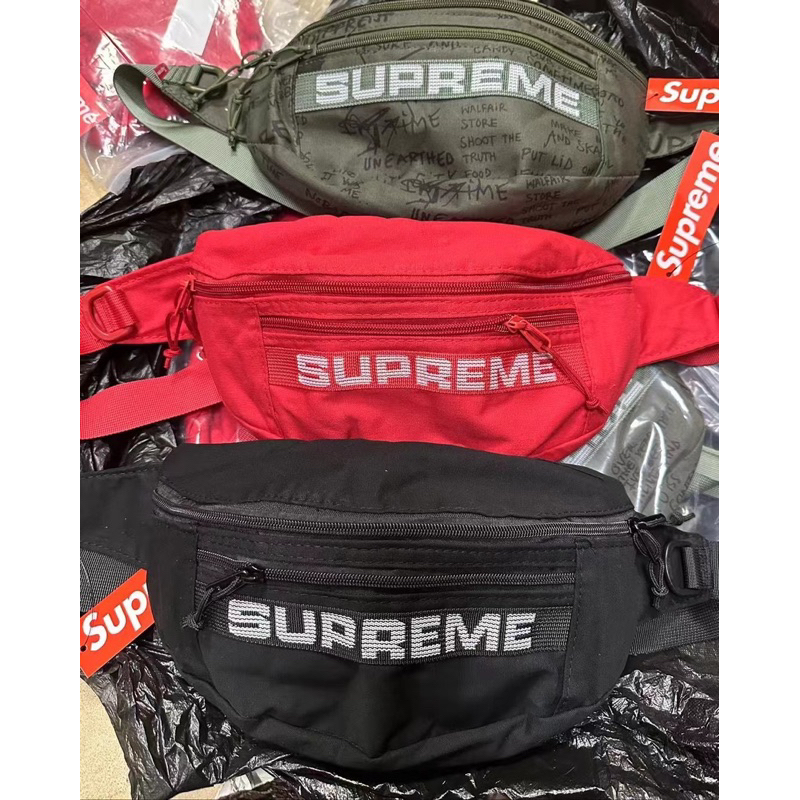 Supreme กระเป๋าคาดอก SUP กันน้ํา อเนกประสงค์ ขนาดเล็ก สไตล์เรโทร