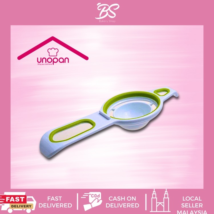 UNOPAN Egg separator Silver蛋器鸡蛋黄蛋卷蛋男蛋卷蛋男人ครัวเบเกอรี่เครื่องมือ UN32301 BS BAKERY SHOP