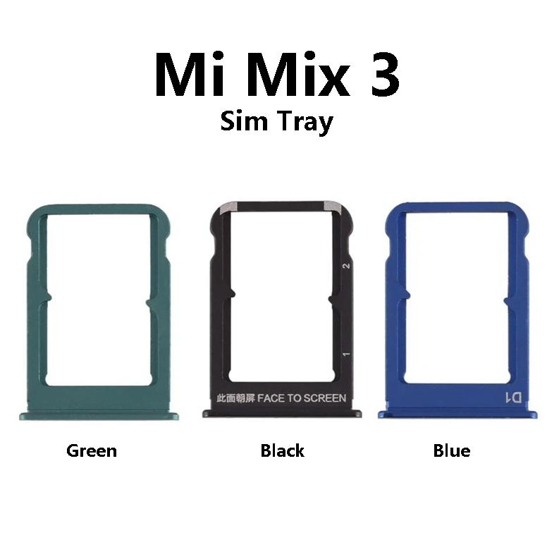 Xiaomi Mi Mix 3 / Mi Mix3 ( M1810E5A ) ถาดซิมเทรย์ซิมการ์ด ช่องใส่ซิมการ์ด สําหรับเปลี่ยน