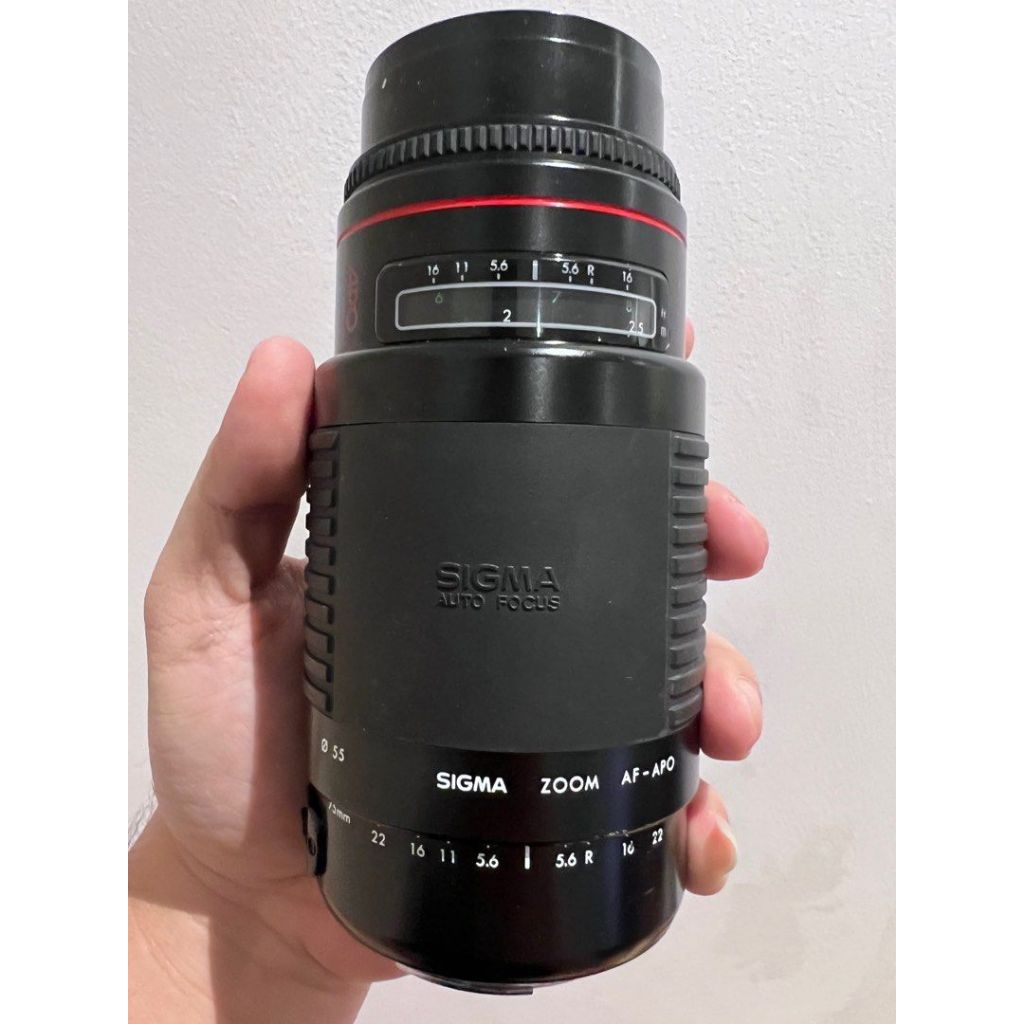 (มือสอง) เลนส์ sigma zoom 75-300mm po สําหรับ canon ef