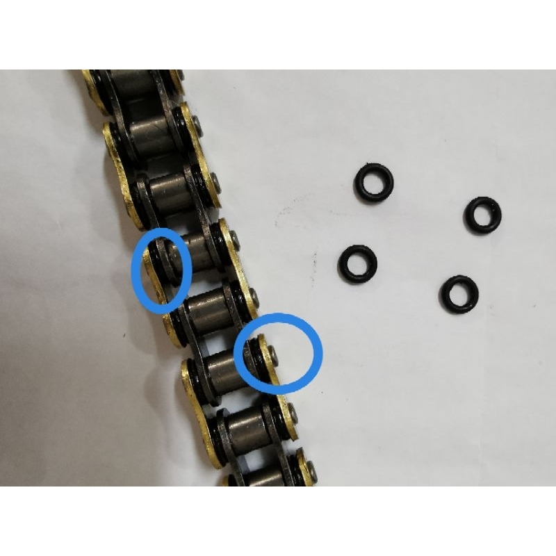 โซ่ Oring size 428 ซีลยาง Oring rantai motosikal Oring getah