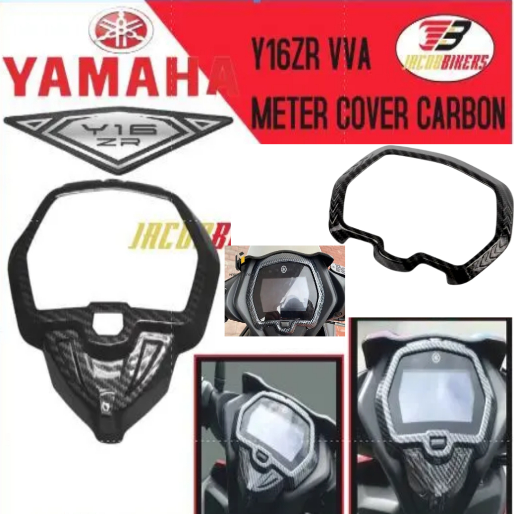 YAMAHA Y16ZR Y16 VVA EXCITER 155 METER ฝาครอบคาร์บอน