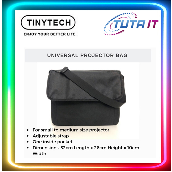 กระเป๋าโปรเจคเตอร์สากลสําหรับ Epson EB-X06, EB-E10, EB-X51, EB-W06, EB-W51 และอื่นๆ