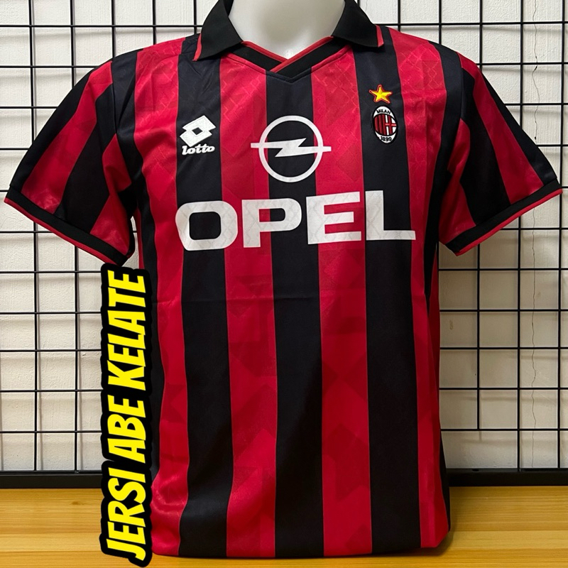Jersi AC Milan Home 95/96 บ้านเรโทร