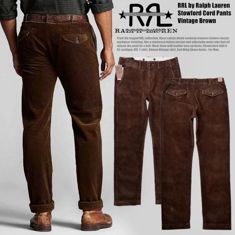 RRL JEANS Stowford cord RRL กางเกงยีนส์วินเทจ