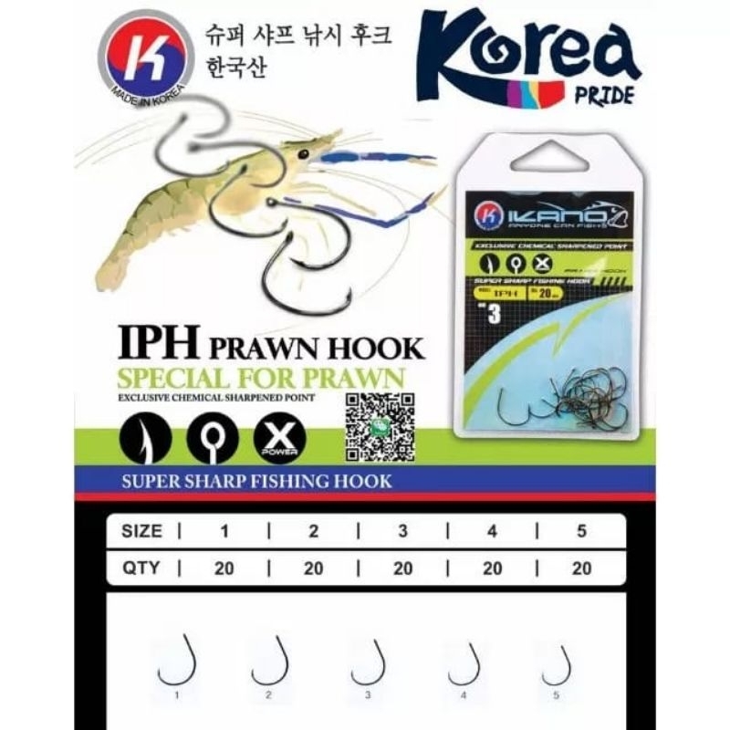 Ikano iph prawn hook