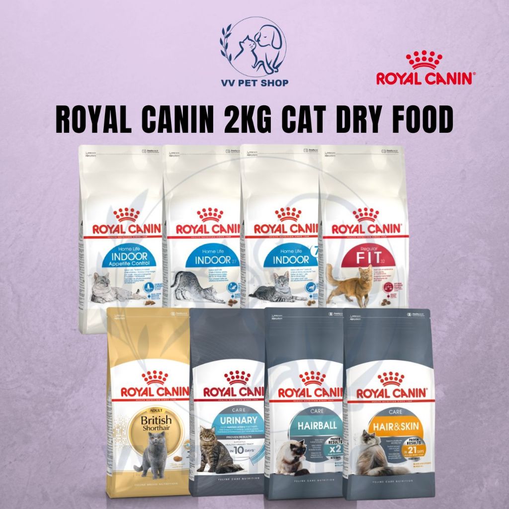 Royal Canin 2kg Cat Dry Food-Makanan Kering 2kg Royal Canin
