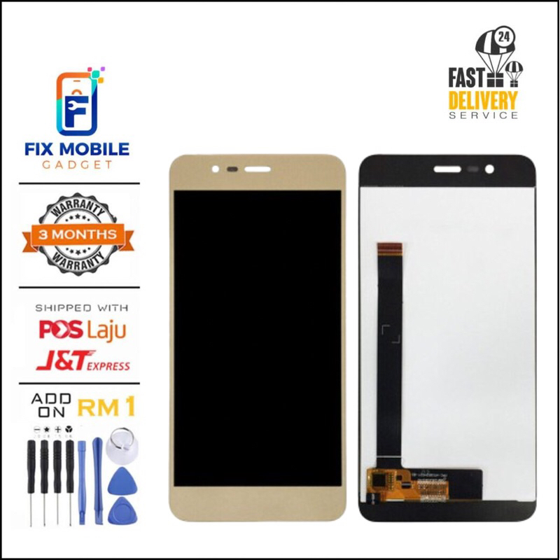 ASUS ZENFONE 3 MAX ZC520TL X008D หน้าจอสัมผัส LCD (รับประกัน 3 เดือน)