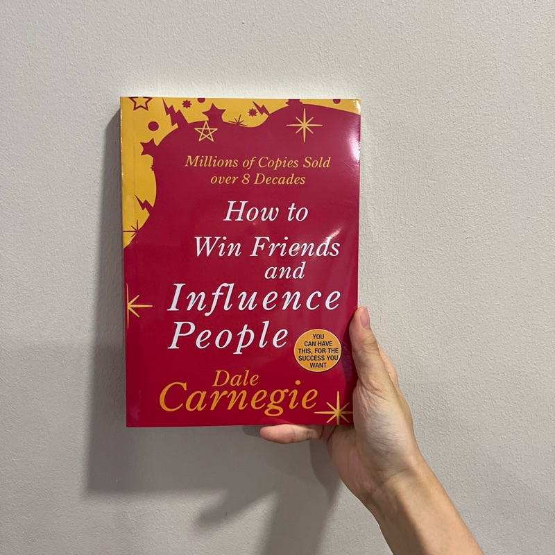 ENGKL How To Win Friends และ Influence People By Carnegie Dale หนังสือจริง