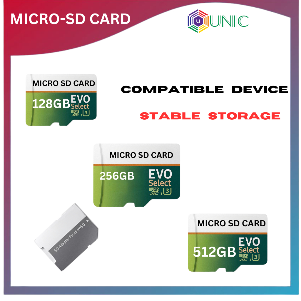 Cs การ์ดหน่วยความจํา 128GB 256GB 512GB ความเร็วสูง TF Micro-SD Card Reader
