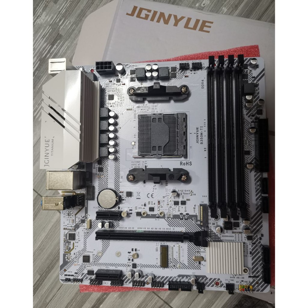(ใหม่) เมนบอร์ด JGANIYUE AMD AM4 ITX รองรับ Ryzen R3 R5 R7 R9 1/2/3/4/5 ซีรีส์ CPU DDR4 RAM เดสก์ท็อ