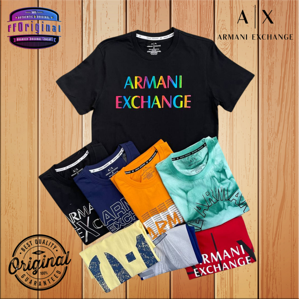 Armani EXCHANGE เสื้อยืดแขนสั้น