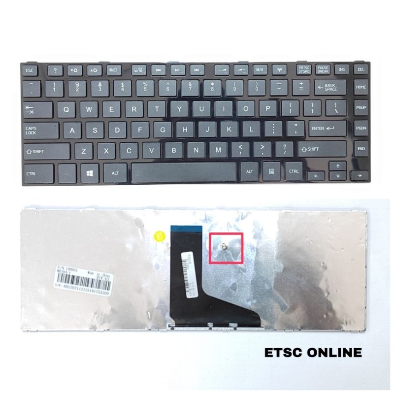 คีย์บอร์ด Toshiba Satellite L800 L805 L830 C800 C805 C830 C840 M800 M805 แป้นพิมพ์แล็ปท็อป