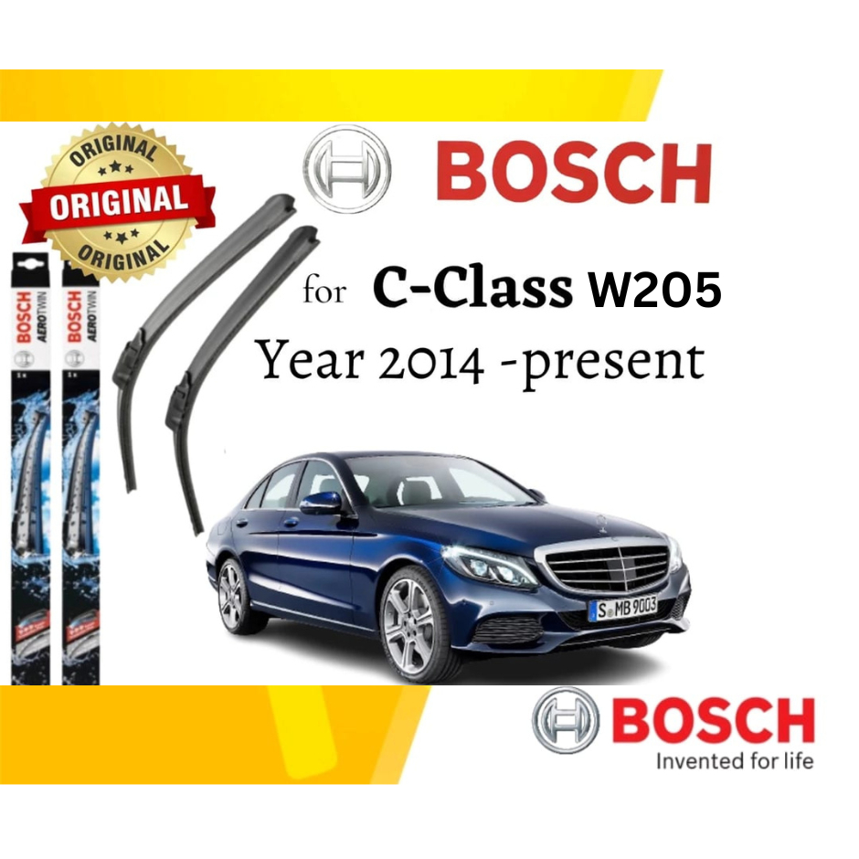 Mercedes Benz C-Class W205 BOSCH Aerotwin Plus 22"+22"ชุดWIPER A844S