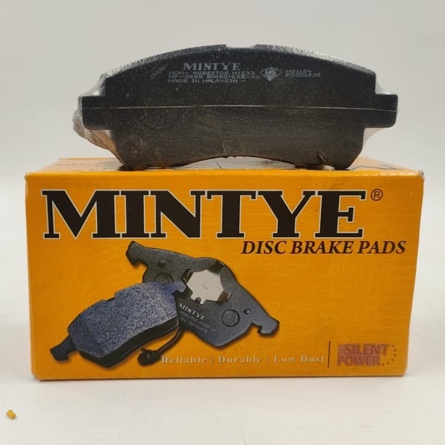 Mintye ผ้าเบรคหน้าสําหรับ Daihatsu Aura Cab Hijet Charade Cuore Goupe Mira Cuore MP-2216 MP 2216