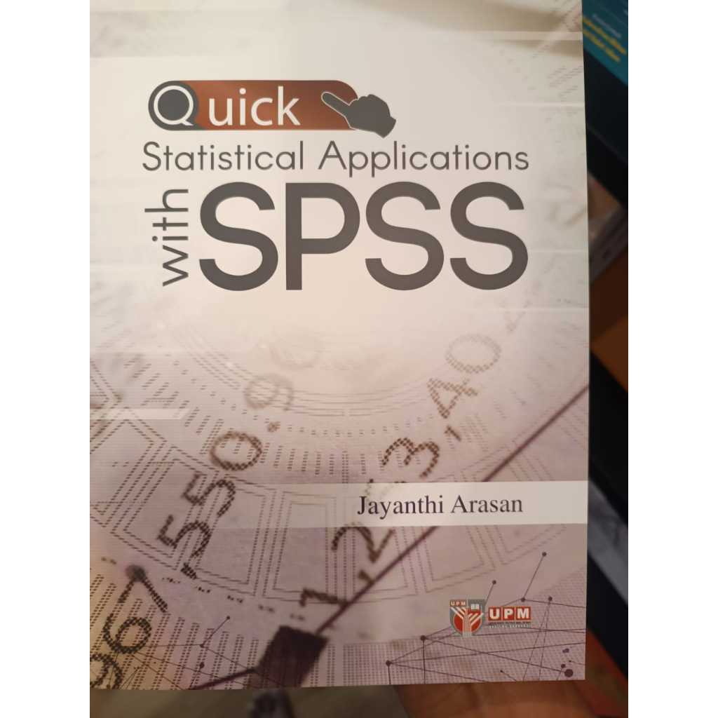 การประยุกต์ใช้ที่รวดเร็วด้วย SPSS