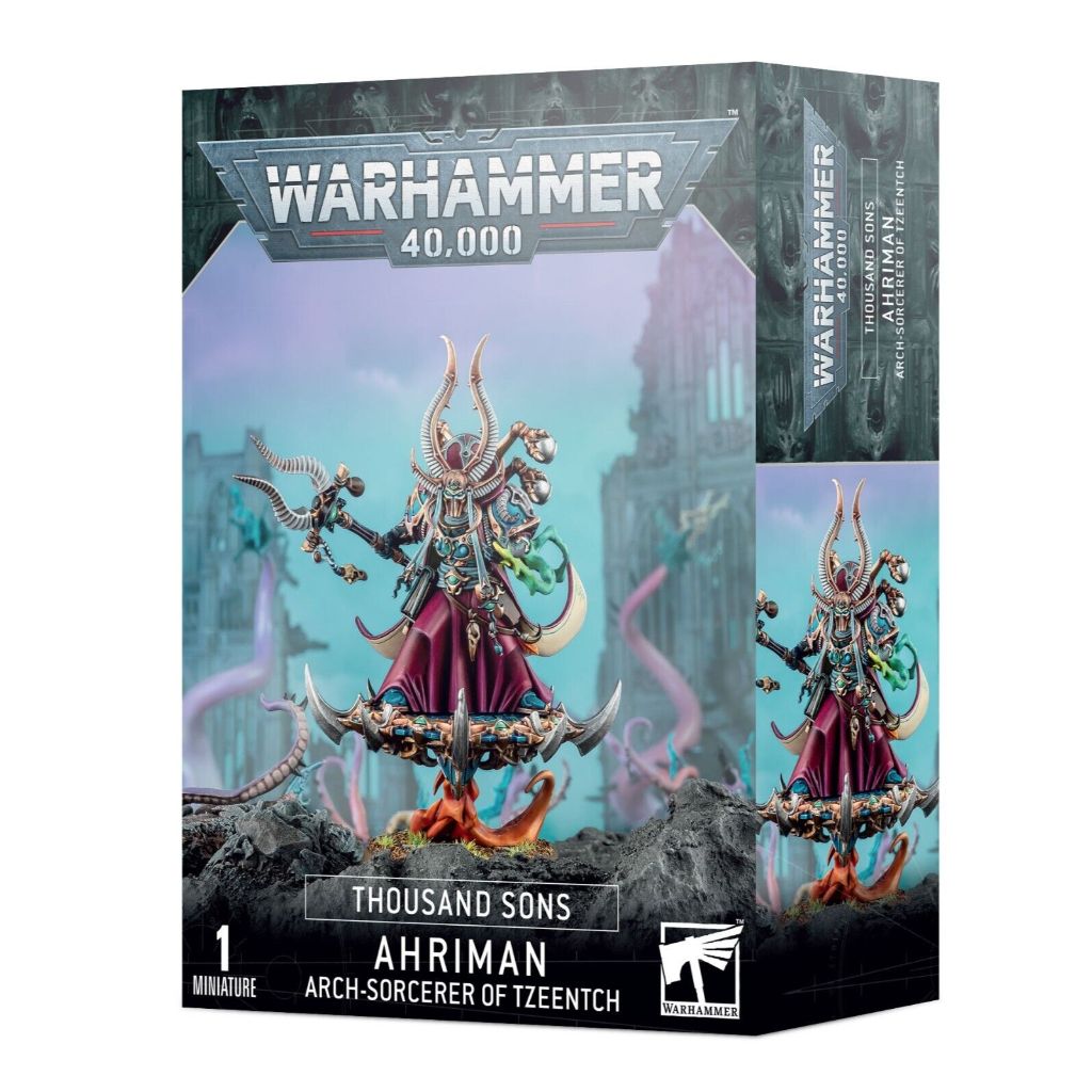 Warhammer 40K 43-38 Thousands Sons : Ahriman rch-sorcerer of Tzeentch
