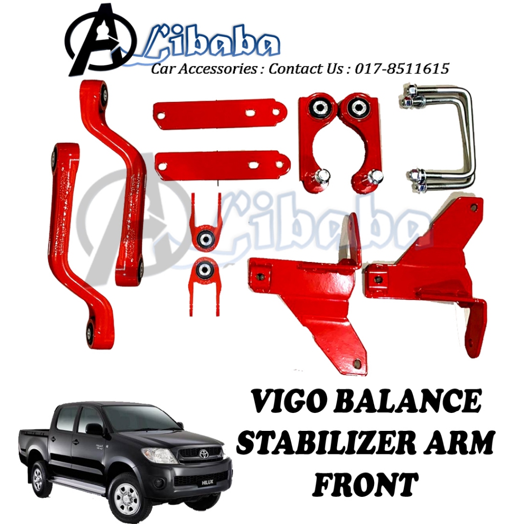 TOYOTA VIGO 2005-2015 FORTUNER 2012-2015 4X4 JS Balance Arm Stabilizer Balancing Arm Sport Kit Bar