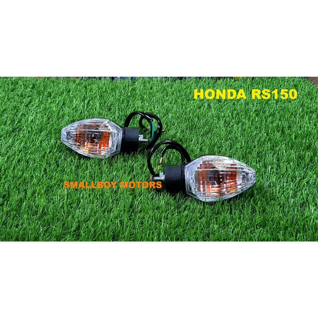 HONDA RS150 ป้ายหน้าป้าย INDICATOR SIGNAL DEPAN LR KIRI KANAN ชุด RS-150 RS 150
