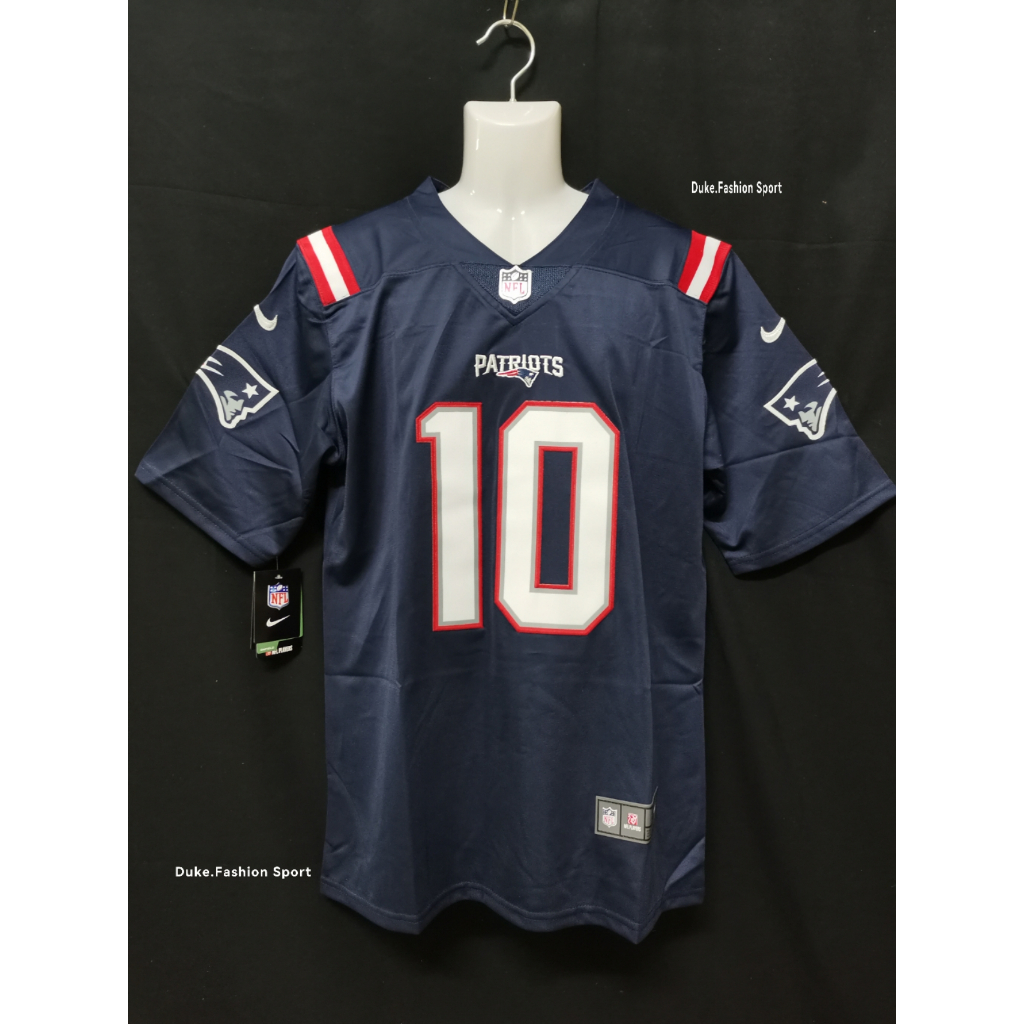 เสื ้ อฟุตบอล NFL New England Patriots 10 Mac Jones Jersey เสื ้ อฟุตบอล NFL New England Patriots 10 Mac Jones Jersey