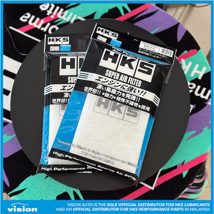 (ใหม่!) HKS Super Air Filter Replacement Element : M Size (70017-AK104)