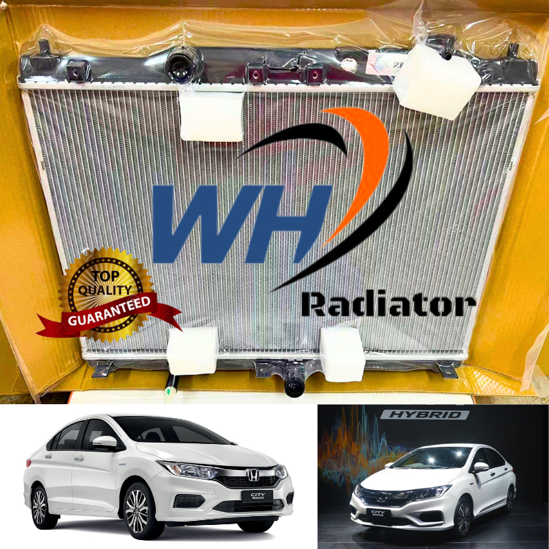 HONDA CITY GM6 T9A HYBRID (2016-2019) คุณภาพสูงสุด W-5MM TUBE AUTO/MANUAL หม้อน้ํา Tangki Air