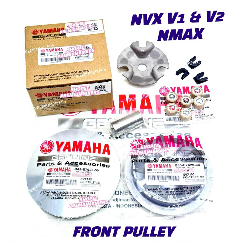NVX155 PULLEY AUTO CLUTCH FRONT PULLEY COMPLETE SET CVT NVX V1 V2 NMAX