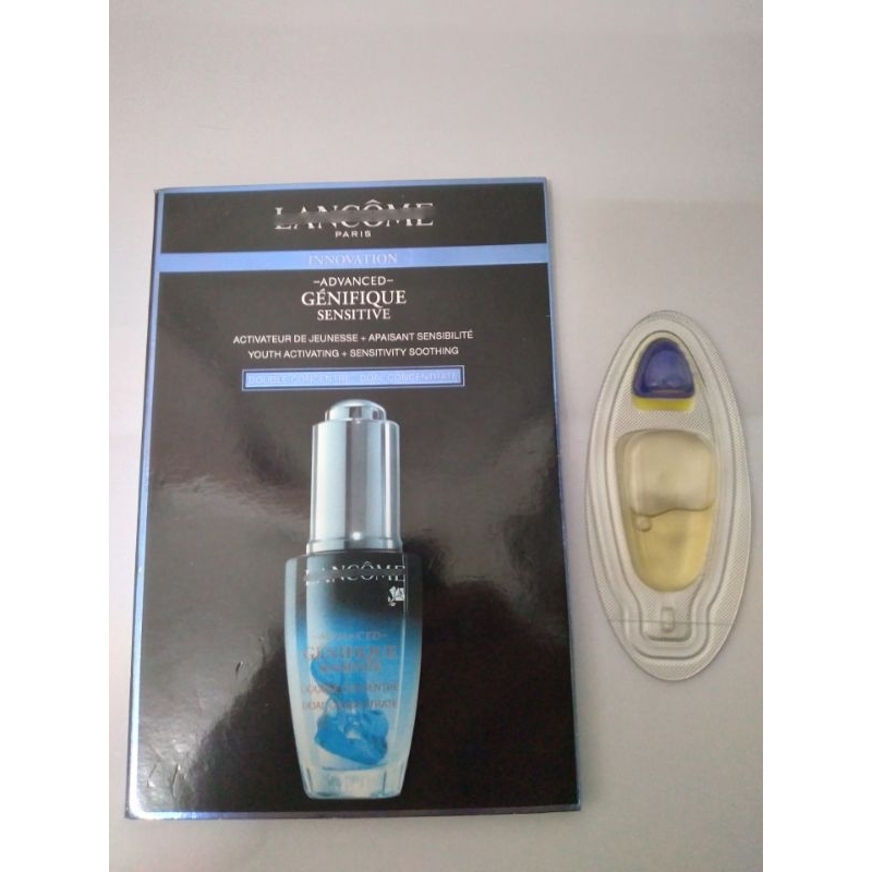 4ml advanced genifique sensitive youth activating + Sensual soothing double concentrate