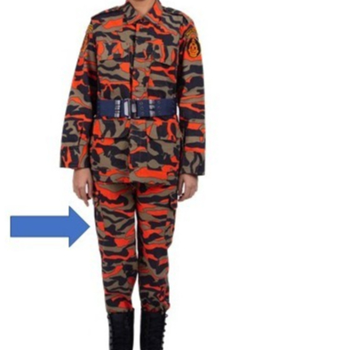 SCHOOL BOMBA CADET UNIFORM SHIRT และ TROUSERS CELARENG UNIFORM KOKUM SCHOOL UNIFORM
